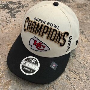 New Era 2024 Kansas City Chiefs Super Bowl LVIII Champions Locker Room cap